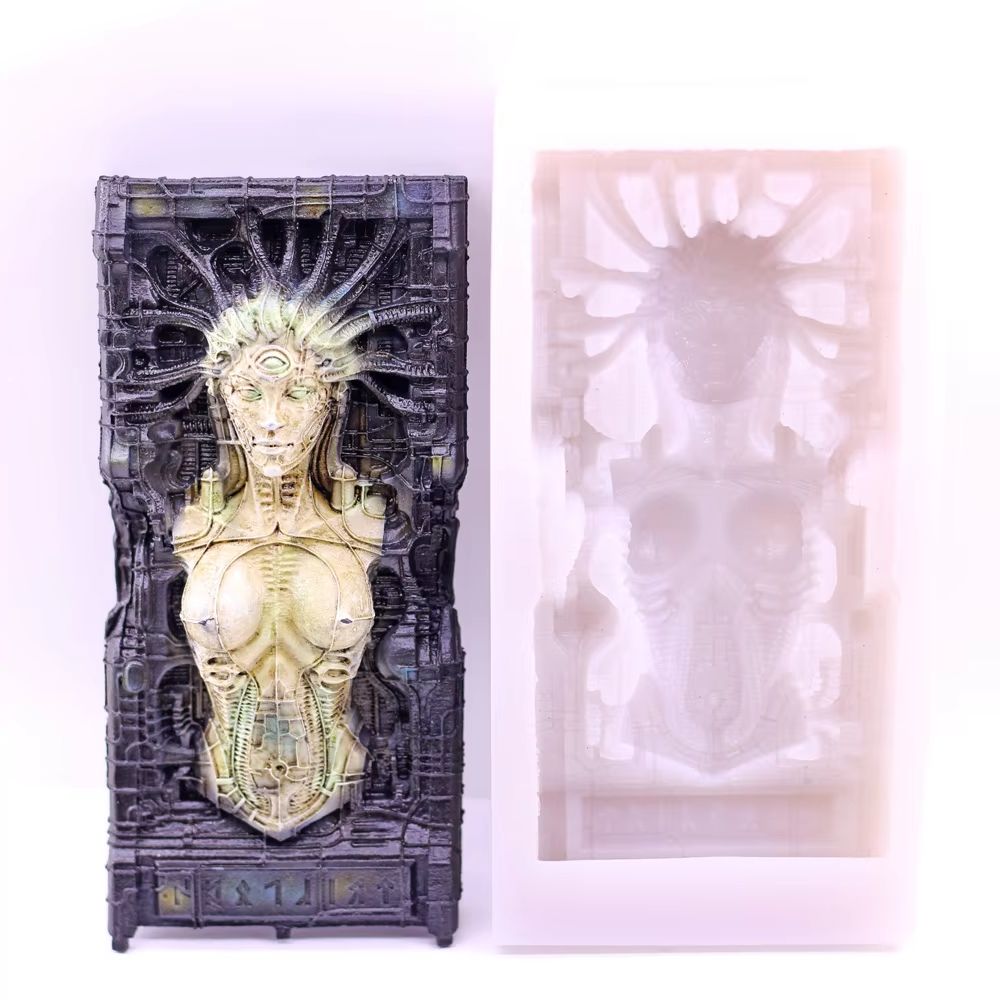Soap Making Queen - Uzaylı Kraliçe Silikon Kalıpları DIY Reçine