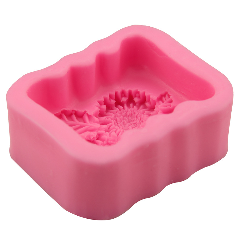 3D Kare Çiçek Silikon Sabun Ka - Soap Making Homemade incelemesi ve fiyatı