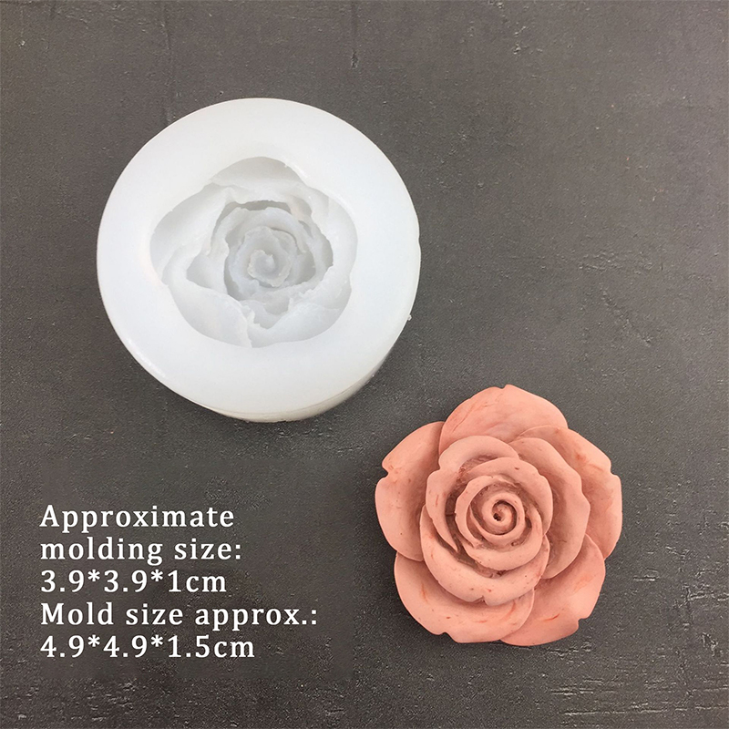 3D gül çiçek şekli yaprak sili - Soap Making Name incelemesi ve fiyatı