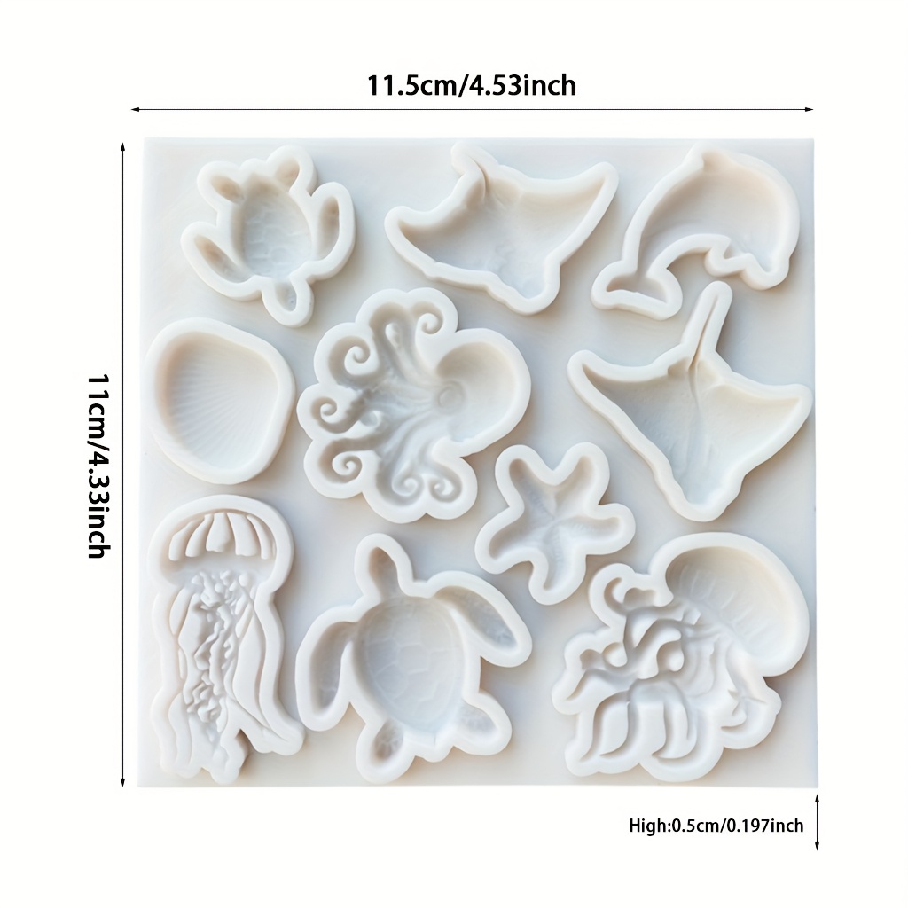 Deniz Hayvanı Silikon Kalıp Ah - Soap Making Lye incelemesi ve fiyatı