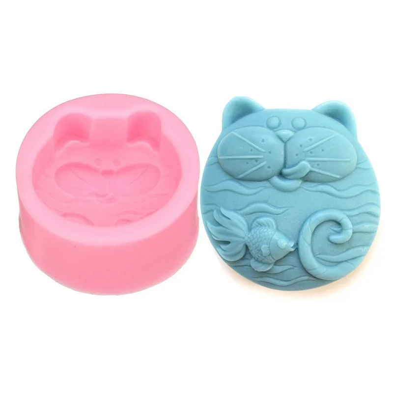1PC Yapışmaz Silikon Kalıp 3D  - Soap Making Lye incelemesi ve fiyatı