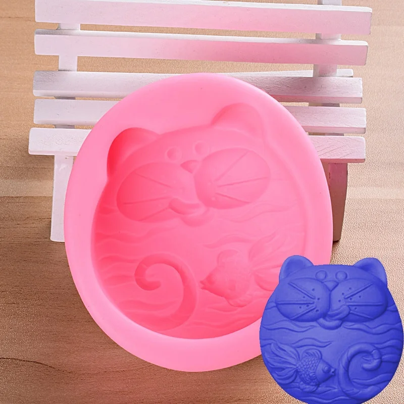 1PC Yapışmaz Silikon Kalıp 3D  - Soap Making Lye incelemesi ve fiyatı