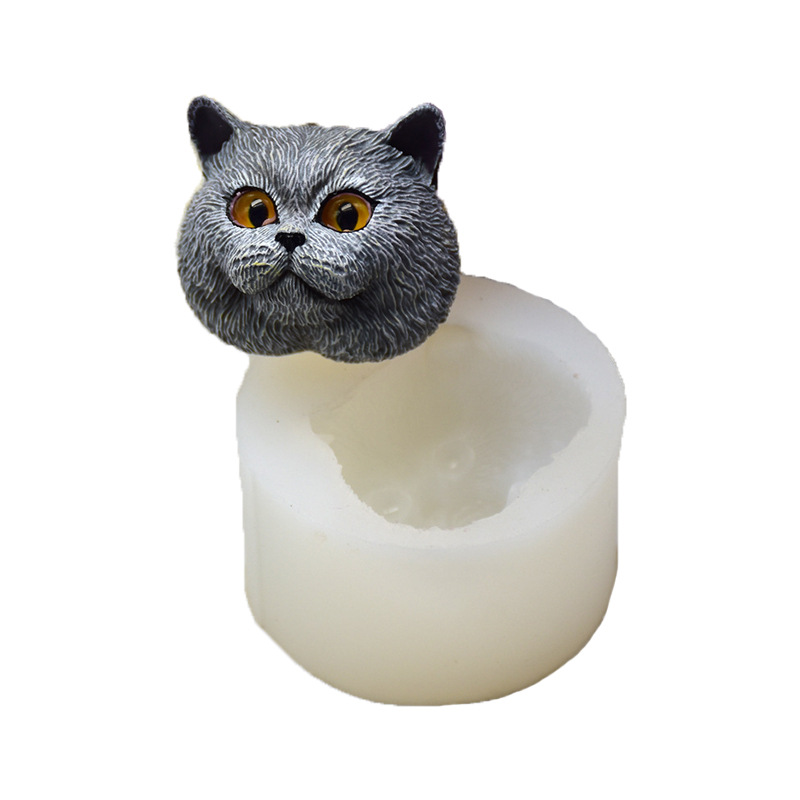 Silikon Kalıp Kısa saçlı Kedi  - Soap Making Name incelemesi ve fiyatı