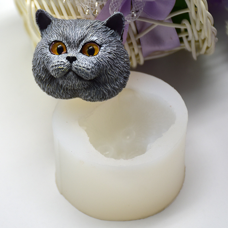 Silikon Kalıp Kısa saçlı Kedi  - Soap Making Name incelemesi ve fiyatı