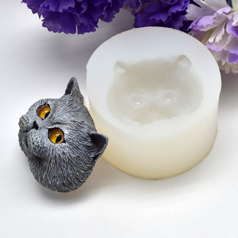 Silikon Kalıp Kısa saçlı Kedi  - Soap Making Name incelemesi ve fiyatı