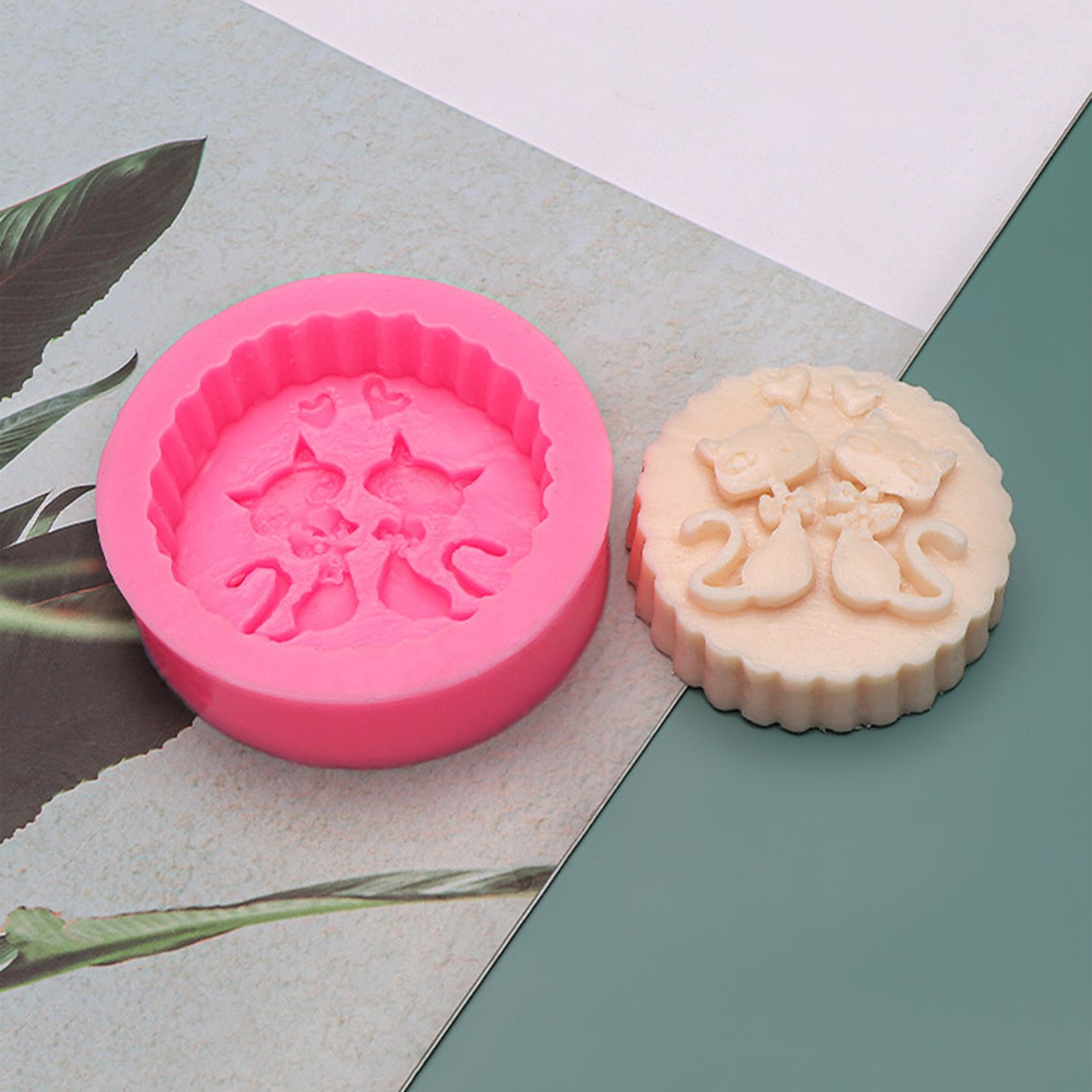 1 Parça Silikon Kedi Sabun Kal - Soap Making Lye incelemesi ve fiyatı