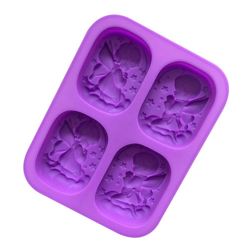 1 Adet 4 Bölmeli 3D Melek Kalı - Soap Making Homemade incelemesi ve fiyatı