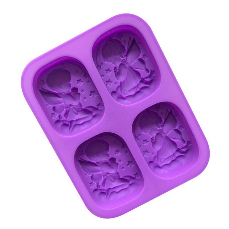 1 Adet 4 Bölmeli 3D Melek Kalı - Soap Making Homemade incelemesi ve fiyatı